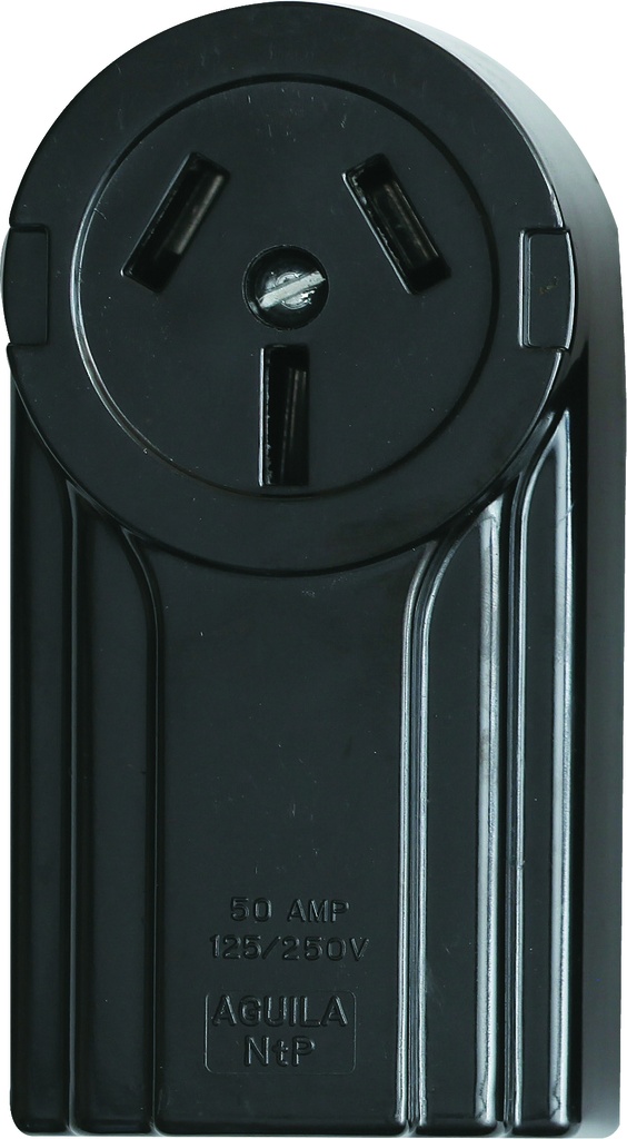 TOMA PARCHE ENTRADA RECTA 3P 3H 50A 125/250V NEMA 10-50R #112