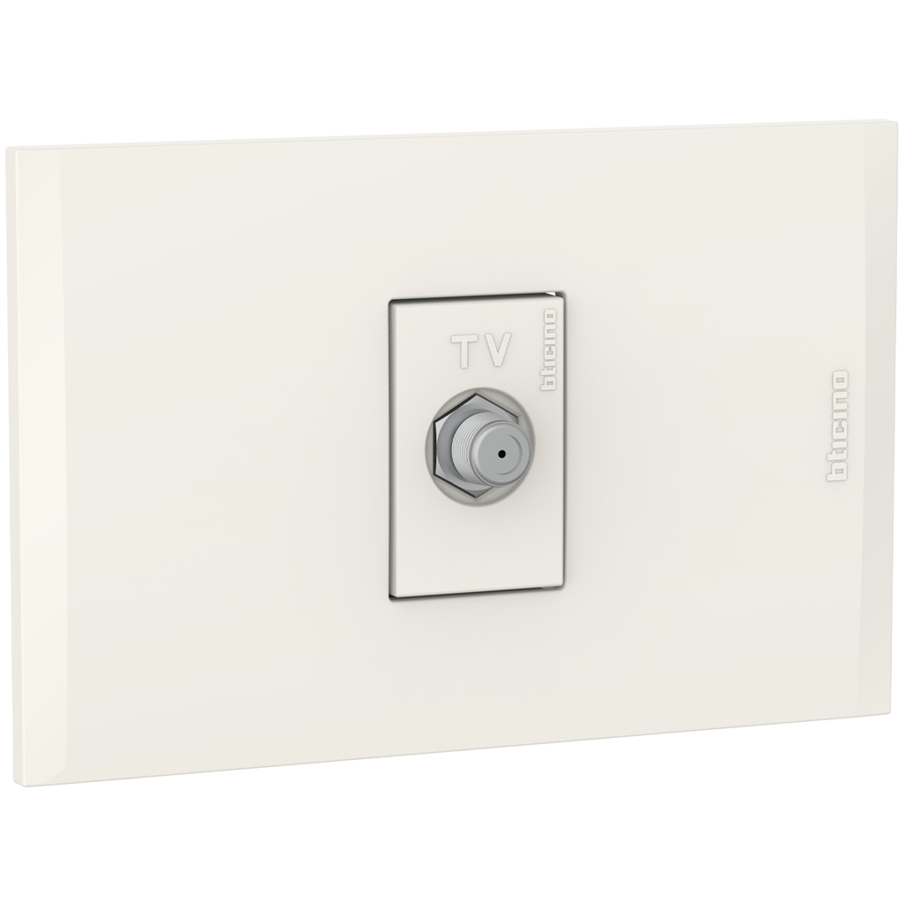 TOMA TV TIPO F COAXIAL MARFIL NOBILE AF2152E1M