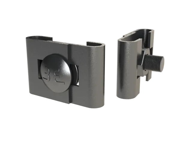 KIT BRIDA UNION CURVA GALVANIZADO CALIENTE BASOR UCBF 205060