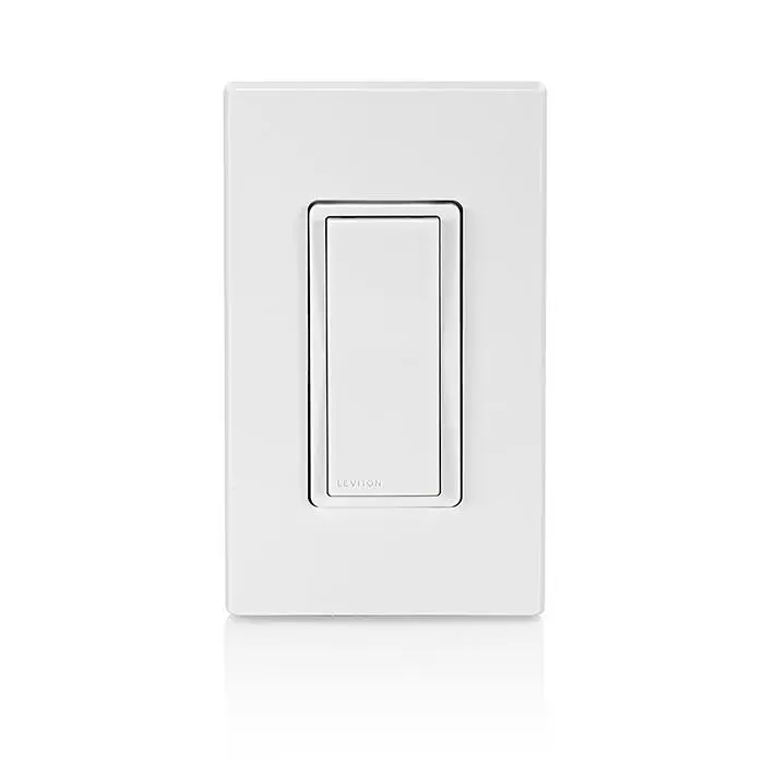 APAGADOR SENCILLO DECORA SMART WIFI 1P/3V NO NEUTRO 15A DN15S-1BW