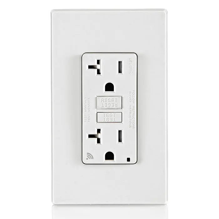 TOMA DOBLE DECORA SMART WIFI GFCI 2DA GEN 2P3H 20A 125V BLANCO D2GF2-KW