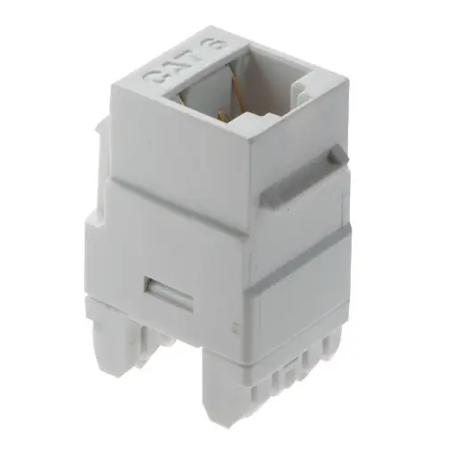 [D023460] CONECTOR DATOS JACK RJ45 KEYSTONE CAT.6 BLANCO ONQ WP3460WH
