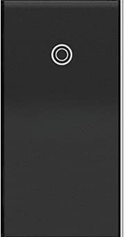 [2211G4] APAGADOR PADDLE 1P/3V 15A 120V 1/2 MODULO GRAFITO ADORNE ASPD1531G4