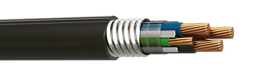 [1193122MX] CABLE MC ARMADO CU THHN3x12 AWG 600V C/PVC CONDUMEX