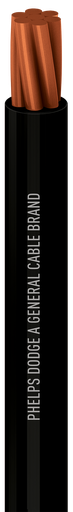 [10612CNE] CABLE THHN CAL 12AWGNEGRO CAJA PHELPS DODGE