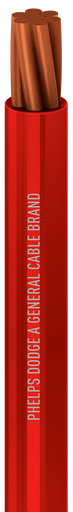 [10612CRO] CABLE THHN CAL 12AWGROJO CAJA PHELPS DODGE