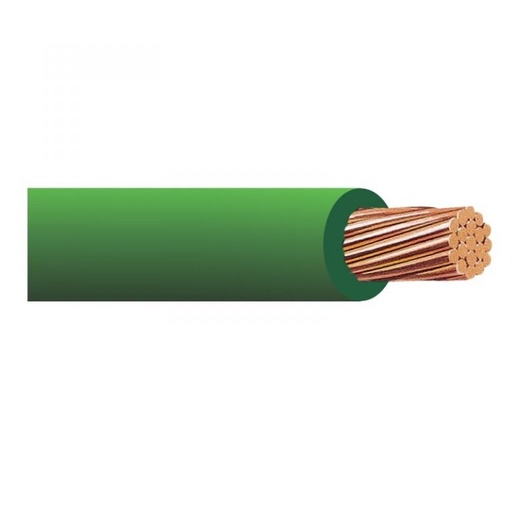 [10612KVE] CABLE THHN CAL 12AWGVERDE CARRETE PHELPS DODGE