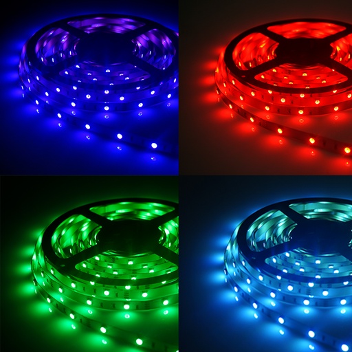 [O17120A] CINTA LED KIT (DRIVER+TIRA+CONTROL) 5MTS 50W 100-240V RGB IP65