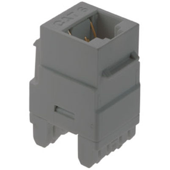 [221J4] CONECTOR JACK RJ45 CAT.6 KEYSTONE MAGNESIO ADORNE AC6RJ45M1