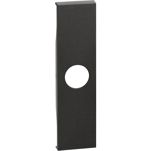 [214KG08] CUBIERTA 1 MODULO PARA COAXIAL TV K4202F NEGRO LIVING NOW KG08