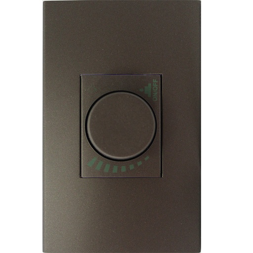 [E098055NE] DIMMER ROTATIVO 1P/3V LED 250W 125V NEGRO ARMADA T&J 8055-NE