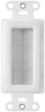 [D021014] INSERTO DECORATOR PASA CABLES BLANCO ONQ WP1014WH