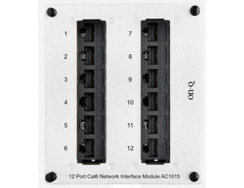 [PNQAC1015] MODULO DATOS RJ45 12 PUERTOS CAT6 ONQ AC1015