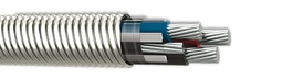 [12103] CABLE MC ARMADO AL XHHW-2 3x1/0AWG + 4AWG 600V S/PVC CONDUMEX