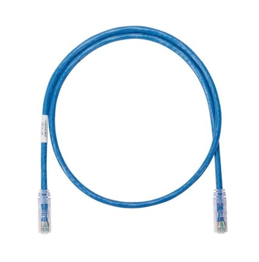 [PNK610BU] PATCH CORD CAT6 3MTS/10PIES AZUL NET KEY NK6PC10BUY