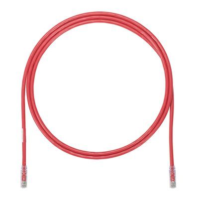 [P06X287RD] PATCH CORD CAT 6A 10/GB  ROJO 28 AWG PANDUIT (7 FTS-2MT), UTP28X7RD