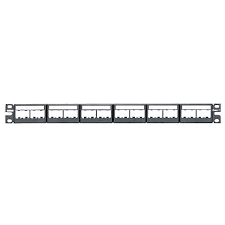 [P0424L] PATCH PANEL 24 PUERTOS MODULAR ETIQUETA PANDUIT, CPPL24WBLY