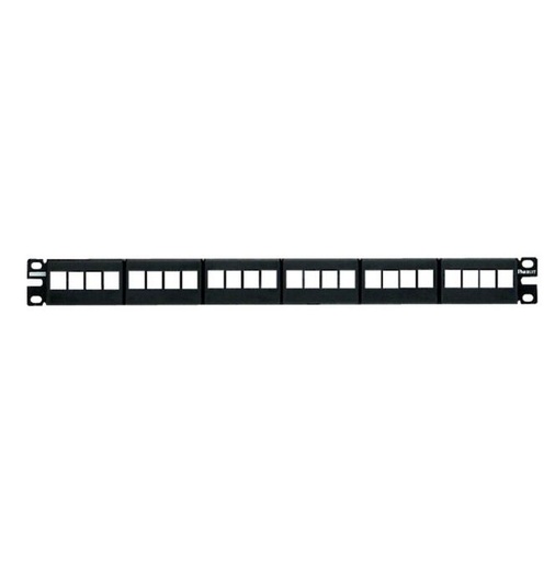 [PNK24M] PATCH PANEL 24 PUERTOS MODULAR NET KEY 1 UR NKFP24Y