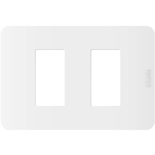 [226JA4803M2JW] PLACA 2 MODULOS BLANCO MATIXGO JA4803M2JW