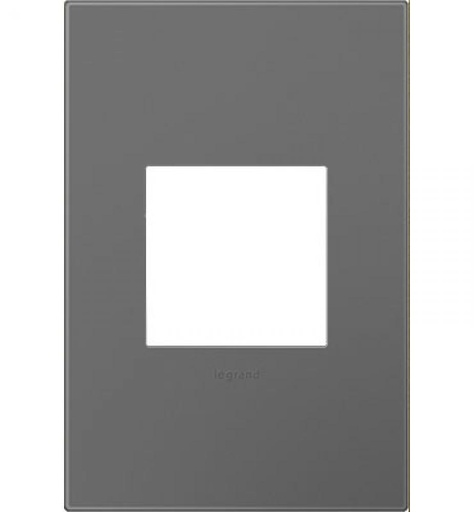 [2213MG4] PLACA PLASTICA 1 GANG+ MAGNESIO ADORNE AWP1G3MG4