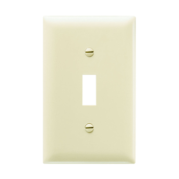 [D045] PLACA PLASTICA APAGADOR SENCILLO PALANCA 1 GANG MARFIL TP1I