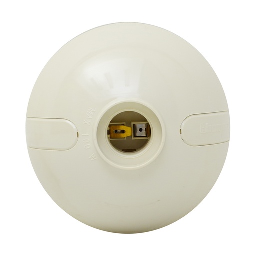 [20121A] PLAFON 100W SOBREPONER COLOR MARFIL P21AN