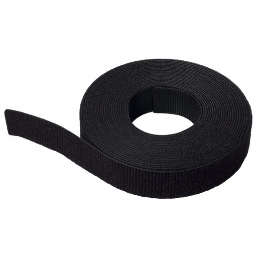 [P0715R] ROLLO CONTINUO DE VELCRO 15 PIES NEGRO HLS-15R0
