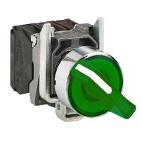 [997123] SELECTOR 2 POSIC ILUMINAD VERDE XB4BK123M5 240V