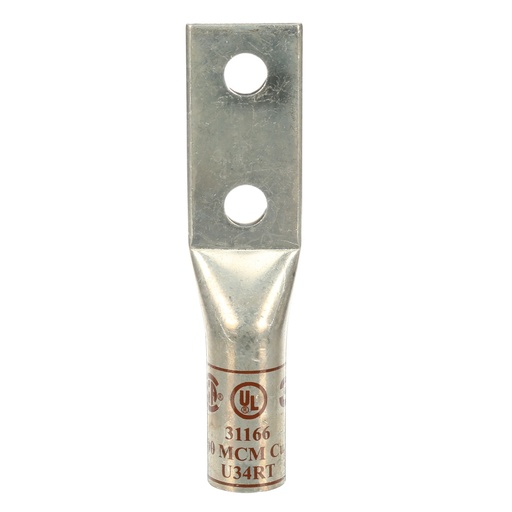 [B072500] TERMINAL 3M 31166 DOBLE OJO 1/2" CAL 500 MCM BARRIL LARGO