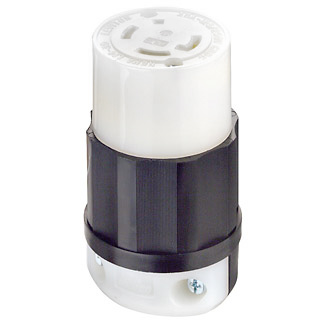 [LEV2733] TOMA EXTENSION MEDIA VUELTA 3F 3P 4H 30A 480V NEMA L16-30R 2733