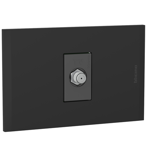 [2132152NG] TOMA TV TIPO F COAXIAL NEGRO NOBILE AF2152E1ANG