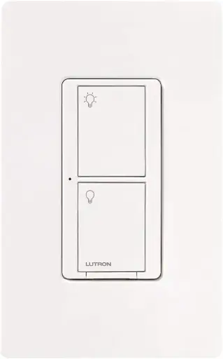 [LTRPD-5WS-DV-WH] APAGADOR CASETA INALAMBRICO 1P/3V 5A 125V BLANCO LUTRON PD-5WS-DV-WH